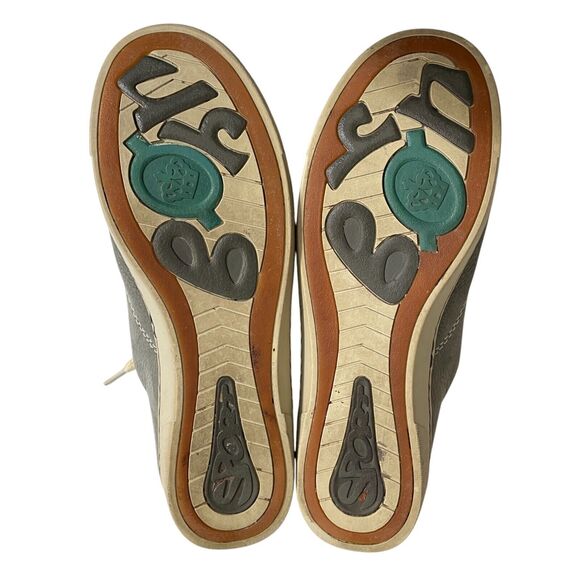 BORN 9 1/2 41 Womens Kai‎ Grey Leather Sneaker Lace Up. Lot Top Casual Comfort - Picture 7 of 7